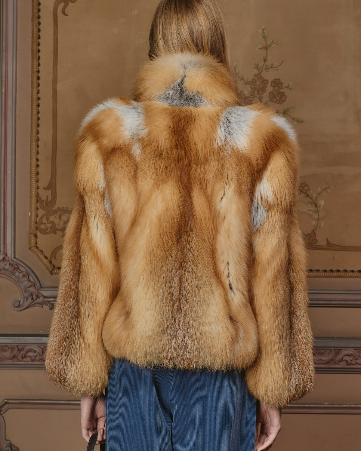 SOTOMAYOR chaquetón de zorro centroeuropeo