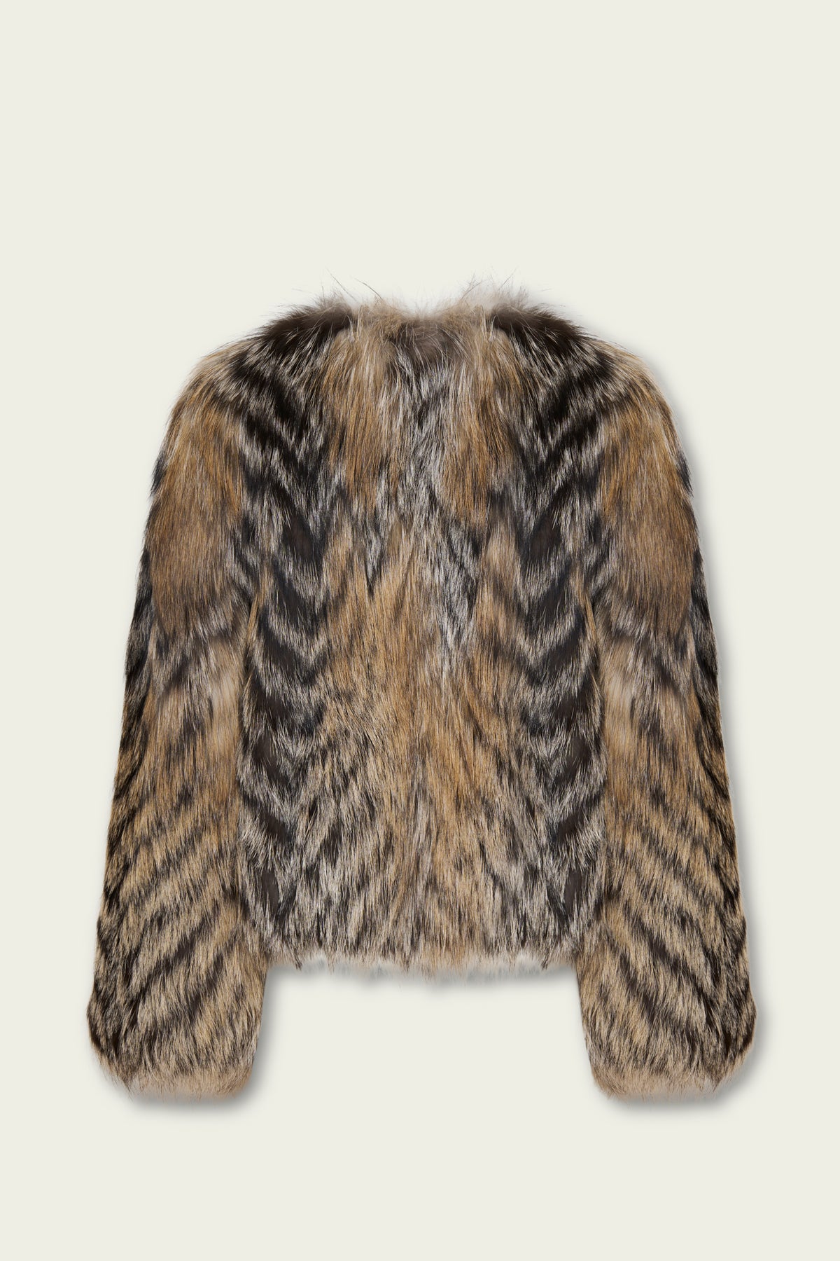 MUGARDOS chaquetón de zorro silver cross