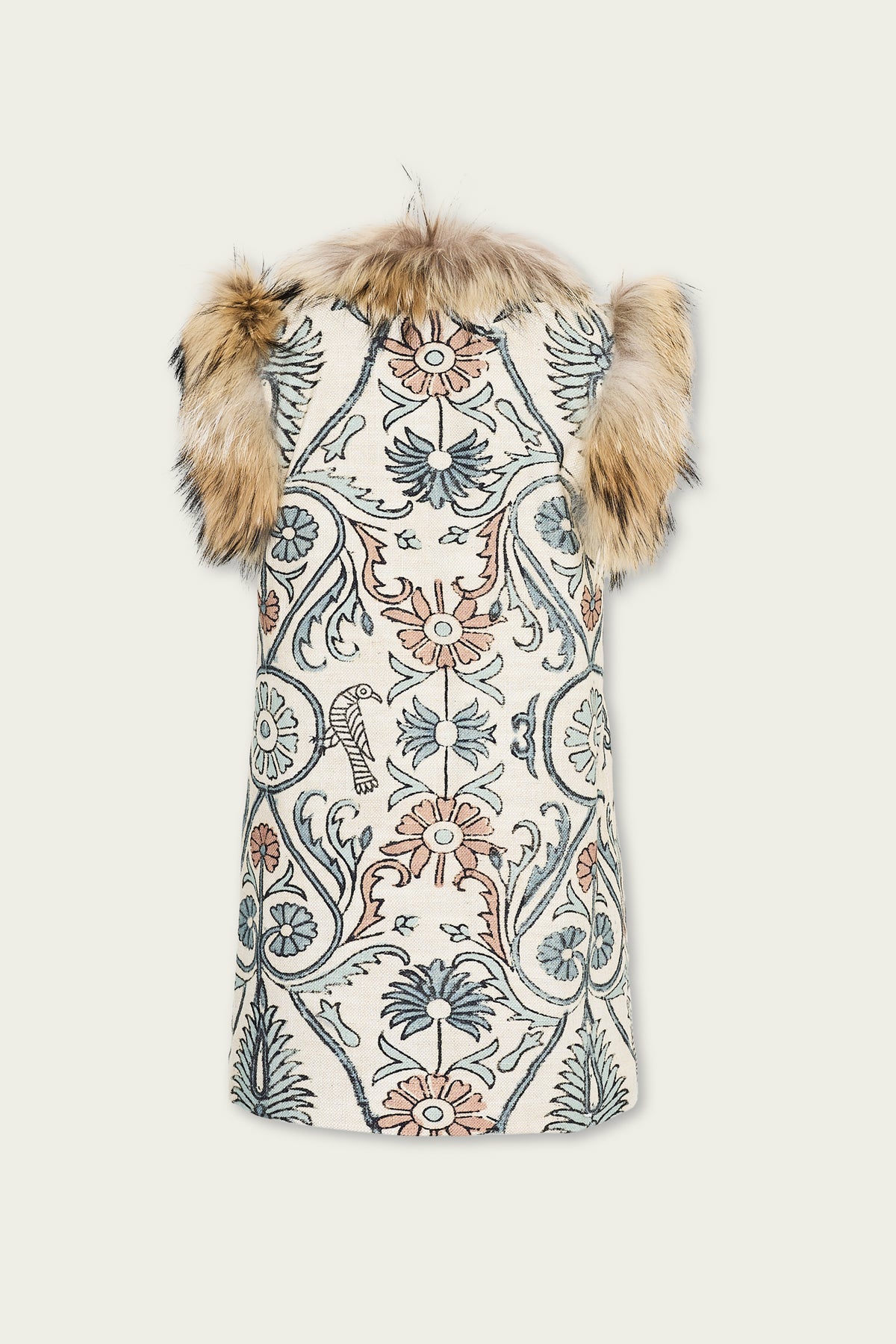 ADRIA chaleco estampado con raccoon