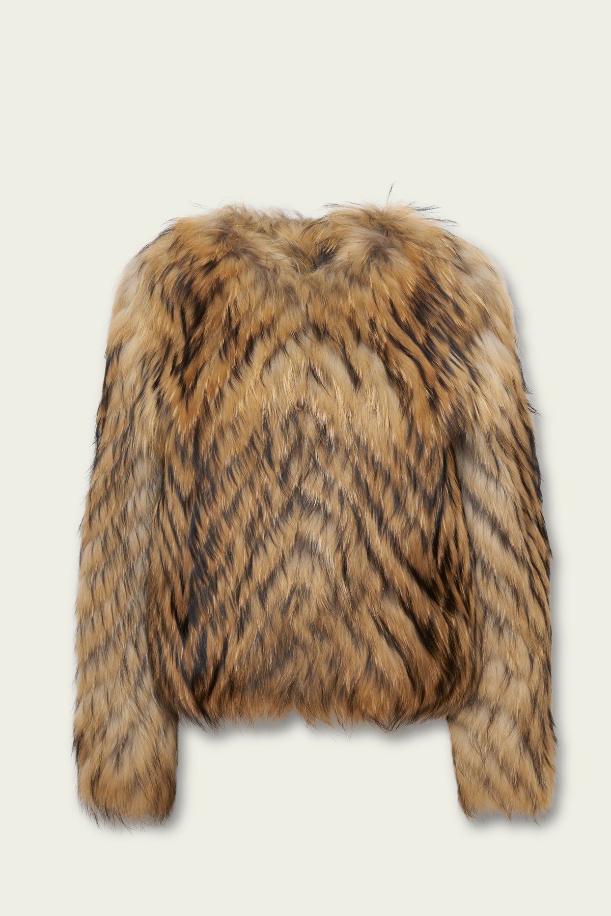 ORTEGAL chaquetón de raccoon
