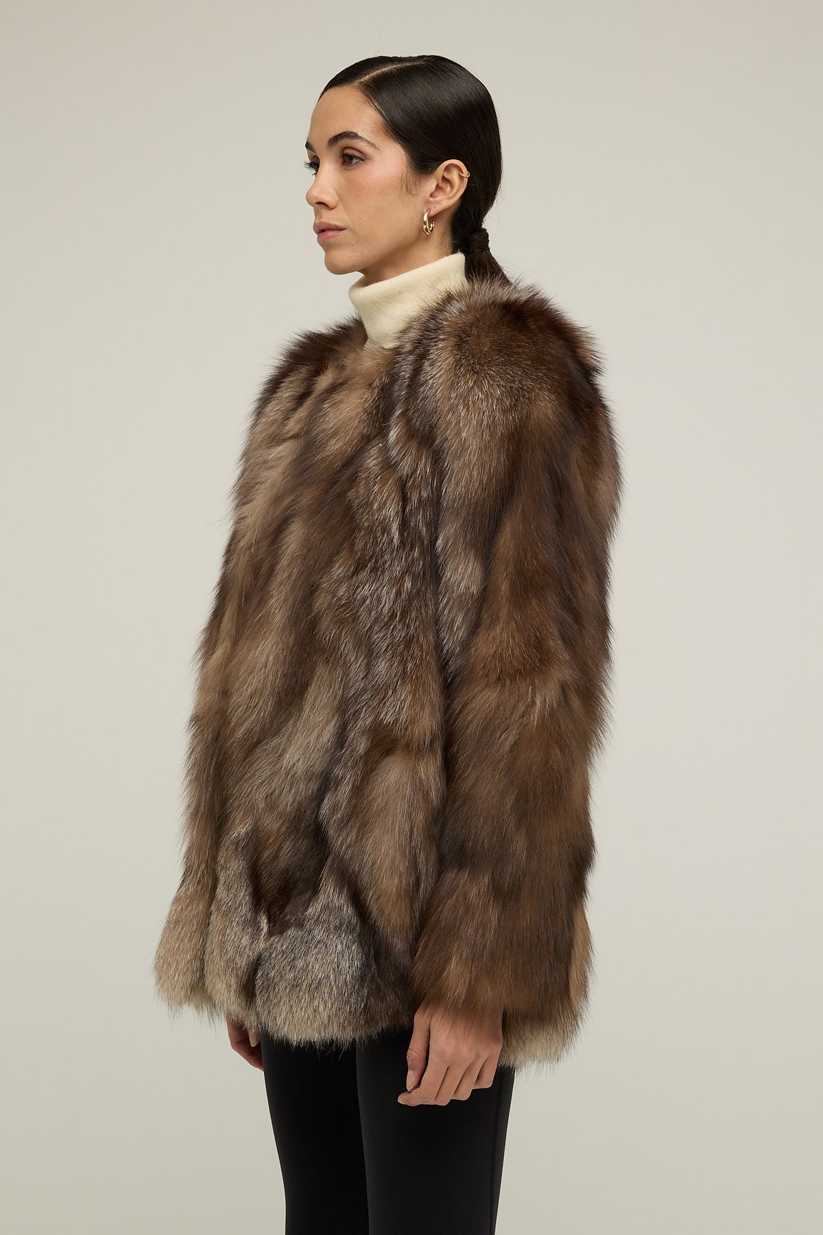 ST. MORITZ chaquetón de zorro