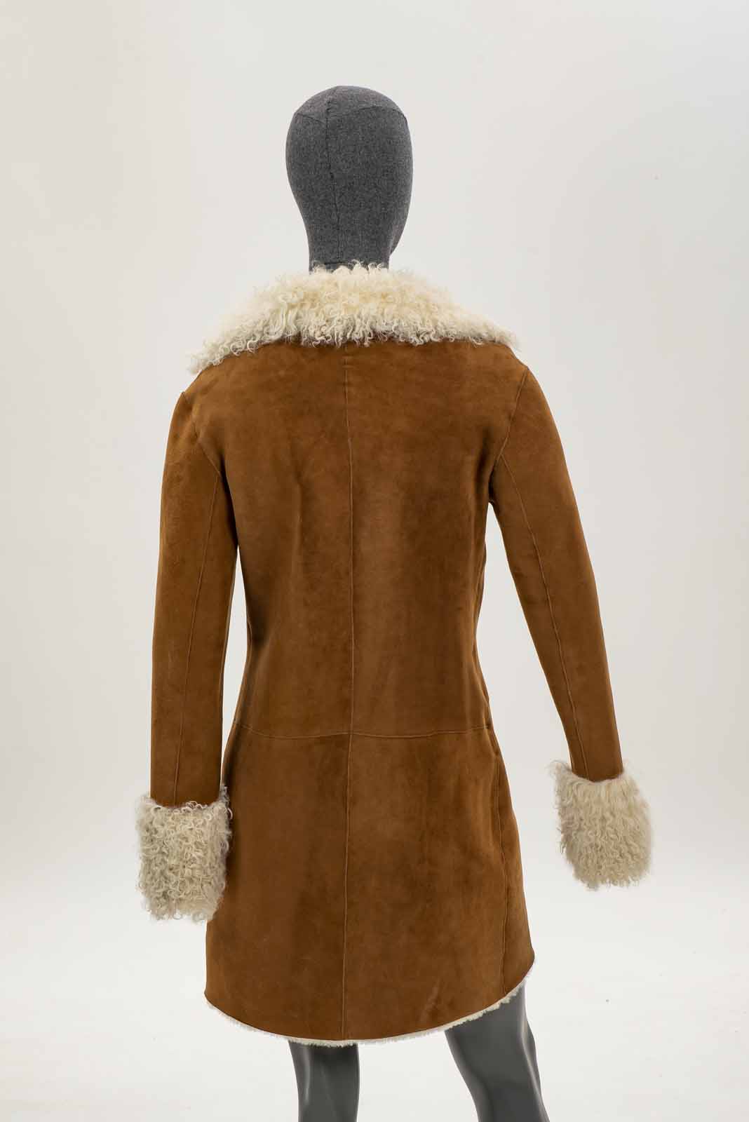 NDVINT 4 abrigo de cordero shearling